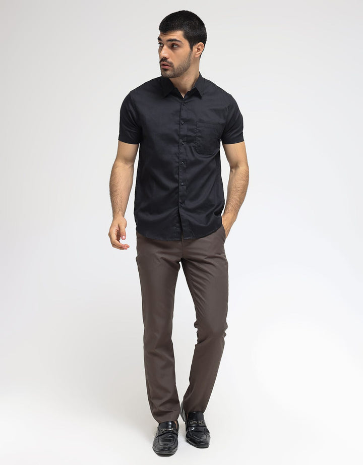 Larusso Kemeja Polos Casual Pria