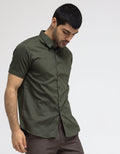 Larusso Basic Tencel Kemeja Pria