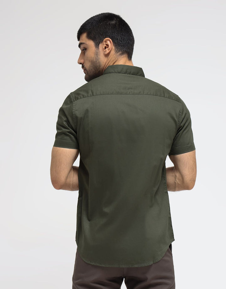 Larusso Basic Tencel Kemeja Pria
