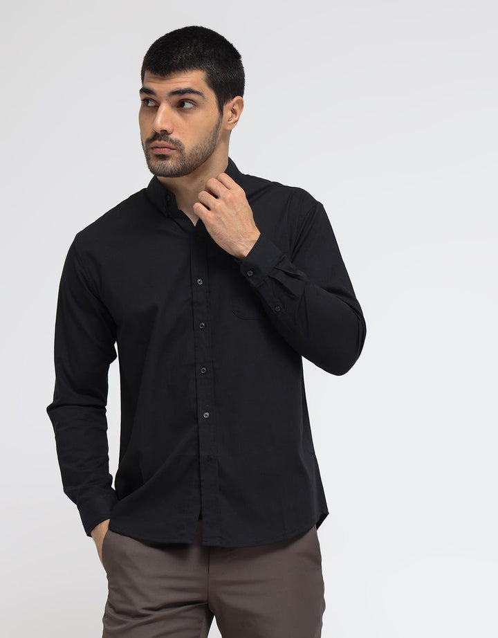 Larusso Kemeja Basic Oxford Panjang