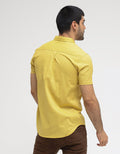 Larusso Kemeja Basic Oxford Pendek