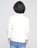 Little M Long Sleeve Shirt Solid Oxford
