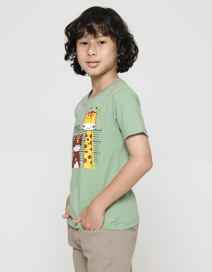 Little M Animal Kib Boys T-Shirt
