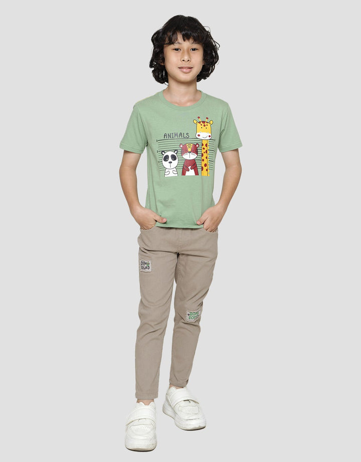 Little M Animal Kib Boys T-Shirt