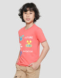 Little M Future Inventor Kaos Lengan Pendek Anak Laki-Laki