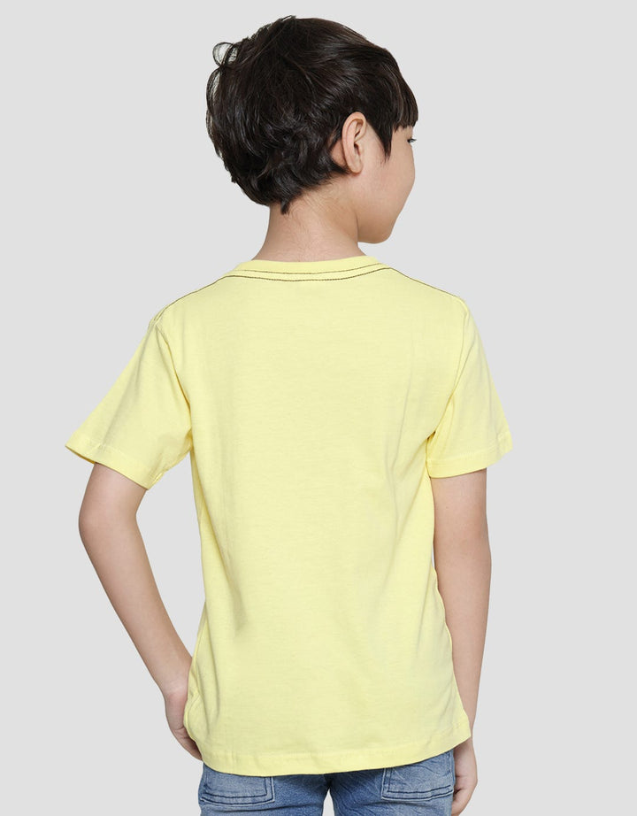 Little M Kaos Lengan Pendek Anak Laki-laki Print King Of The Ring