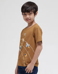 Little M Short Sleeve T-Shirt Space
