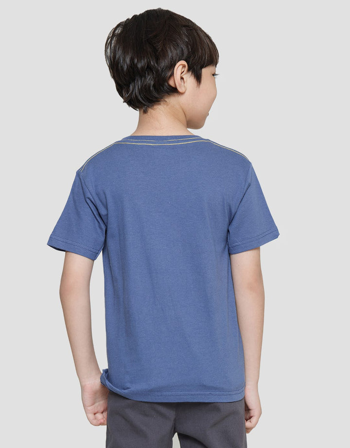 Little M Shark Kaos Lengan Pendek Anak Laki-Laki
