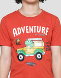 Little M Kaos Lengan Pendek Anak Laki-laki Print Print Adventure