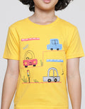 Little M Car Print Kaos Anak Laki-laki