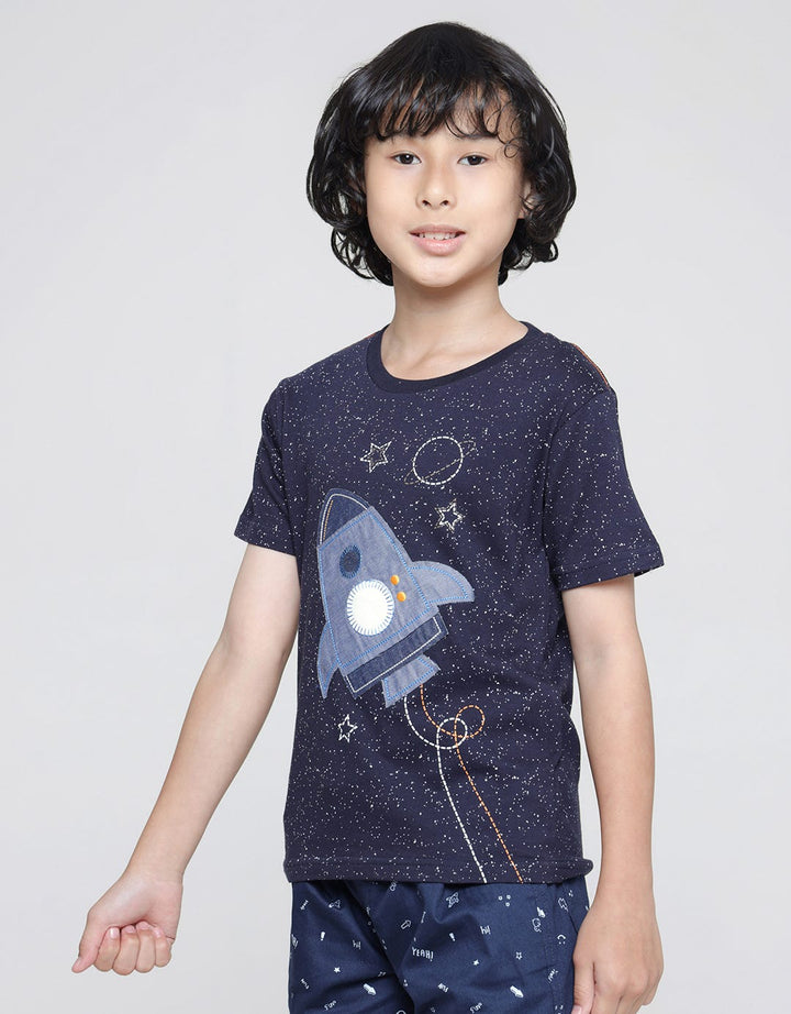 Little M Rocket Apps Kaos Anak Laki-laki
