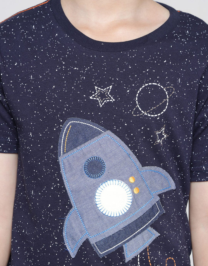 Little M Rocket Apps Kaos Anak Laki-laki