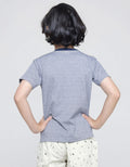 Little M Short Sleeve T-Shirt Stripe Yarndyed Application