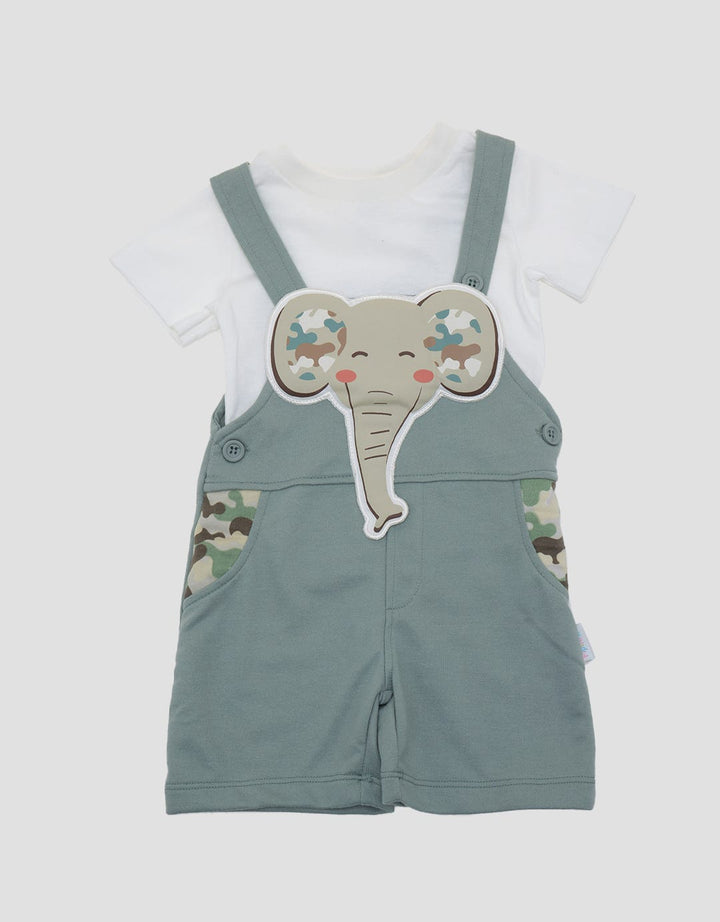 Pipiniko Overall Camo Elephant