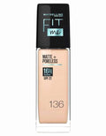 Maybelline Fit Me Matte + Poreless Foundation - 136