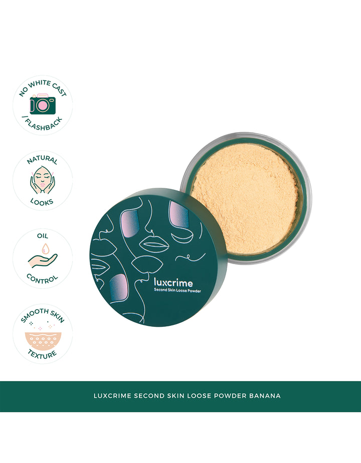 Luxcrime Second Skin Loose Powder Banana