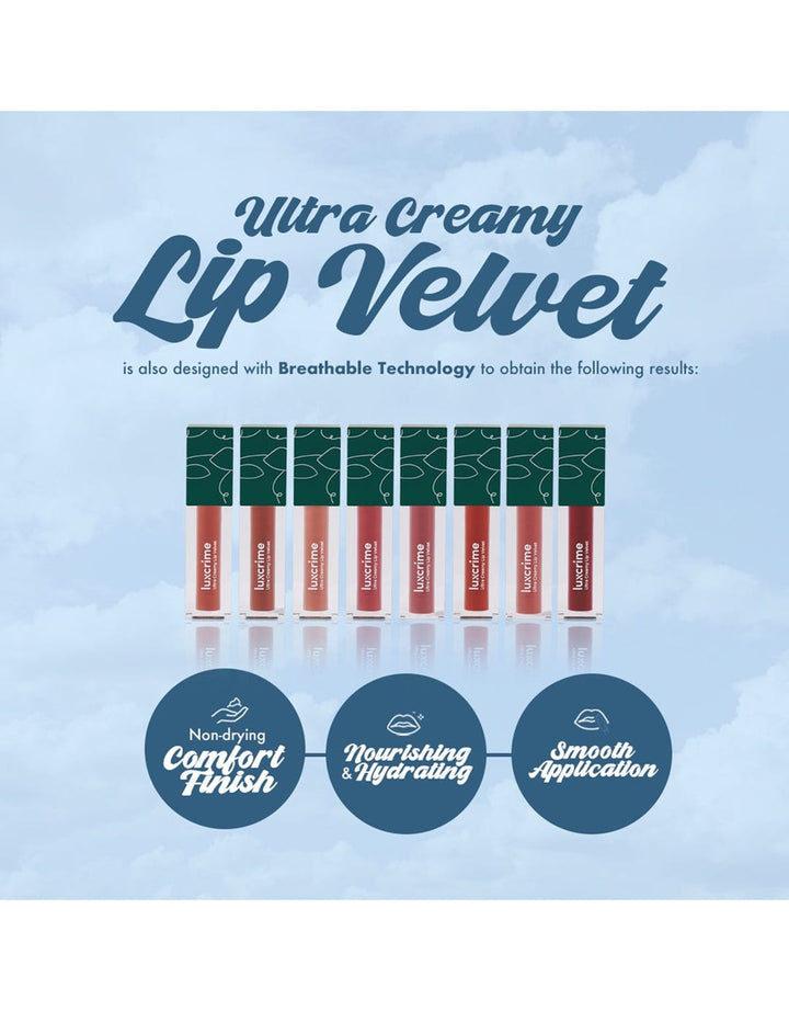 Luxcrime Ultra Creamy Lip Velvet Caffe Latte 4.5 gr
