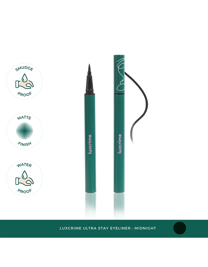 Luxcrime Ultra Stay Eyeliner Midnight 4.5 gr