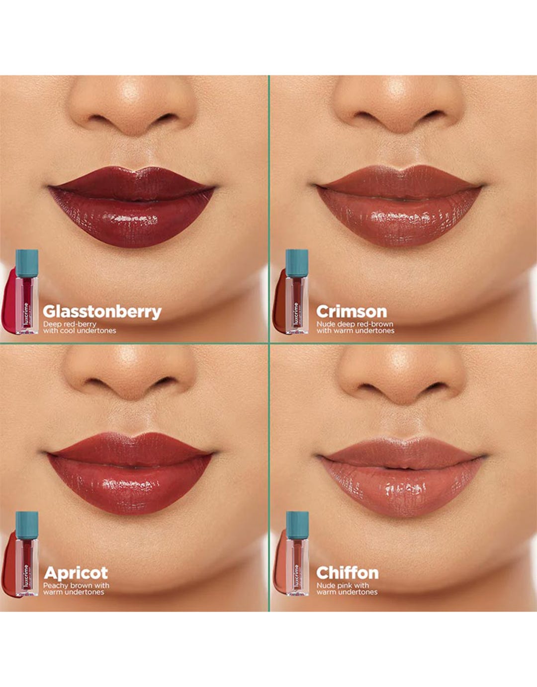 New Luxcrime Ultra Light Lip Stain Glasstonberry