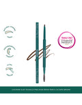 Luxcrime Slim Triangle Precision Brow Pencil Dark Brown  0.1 gr
