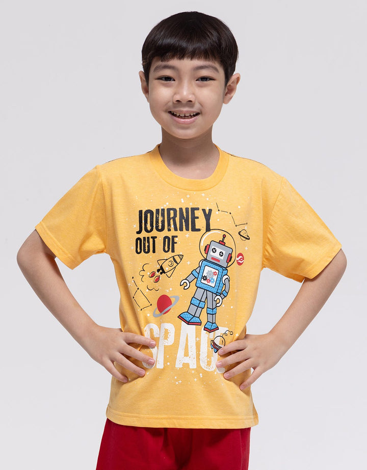 Little M Short Sleeve T-Shirt Space