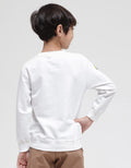 Little M Sweatshirt Terry Dino Space Galaxy
