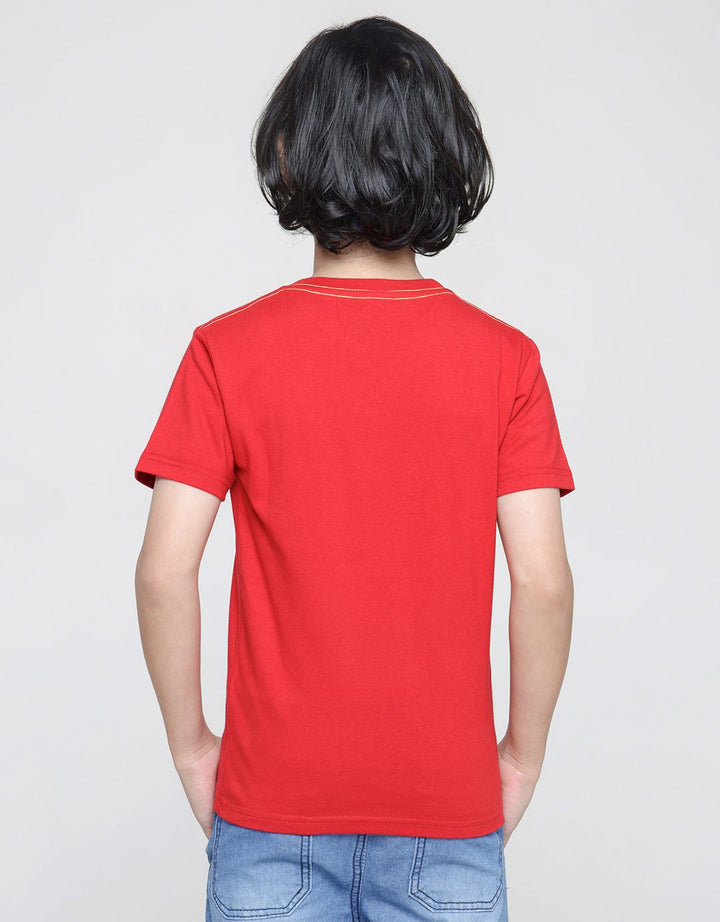 Little M Short Sleeve T-Shirt Ki Seasonal Xmas Rudolf