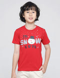 Little M Short Sleeve T-Shirt Seasonal Xmas I Am Snowcute