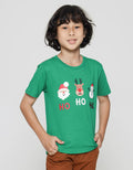 Little M Xmas Ho Ho Kaos Anak Laki-laki