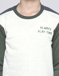 Little M Baby Terry Sleeve Kaos Anak Laki-laki