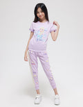 Disney Frozen Elsa Print Kaos Anak Perempuan