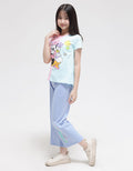 Disney Short Sleeve T-Shirt Print Minnie N Daisy