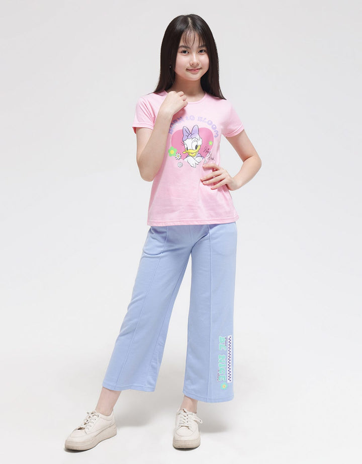 Disney Short Sleeve T-Shirt Print Daisy Born To Bloom