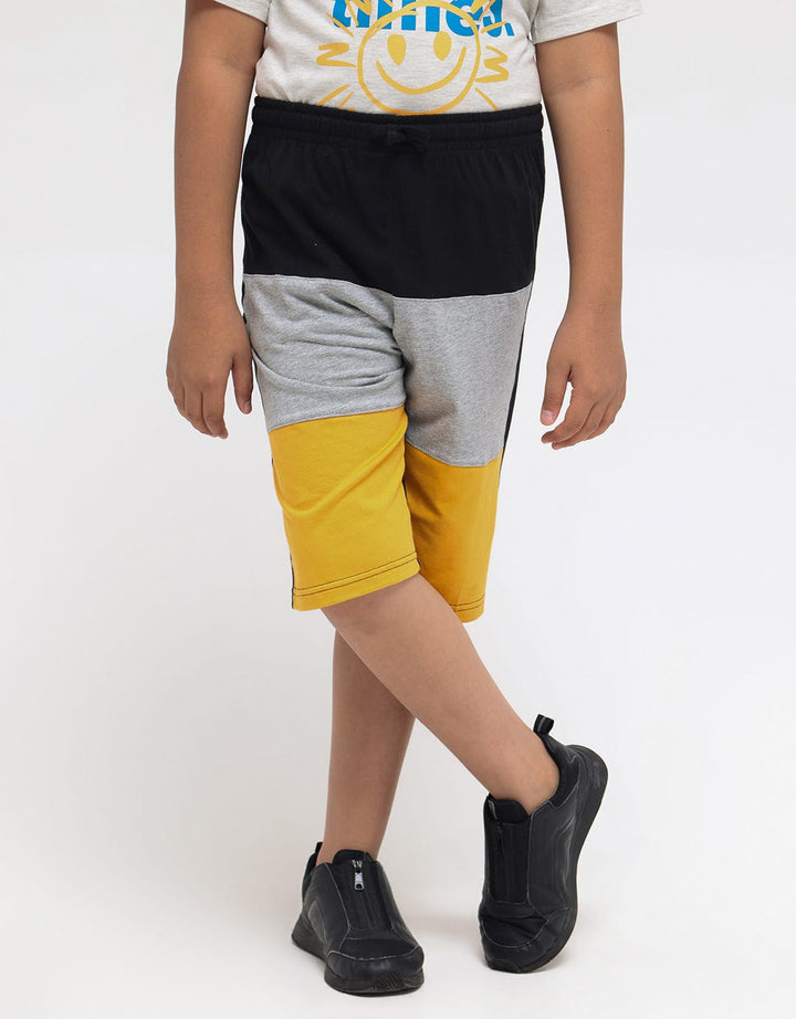 Nevada Short Pants Knit Color Block