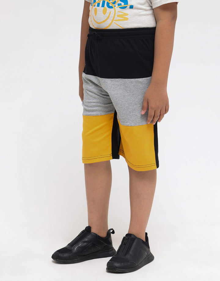 Nevada Short Pants Knit Color Block