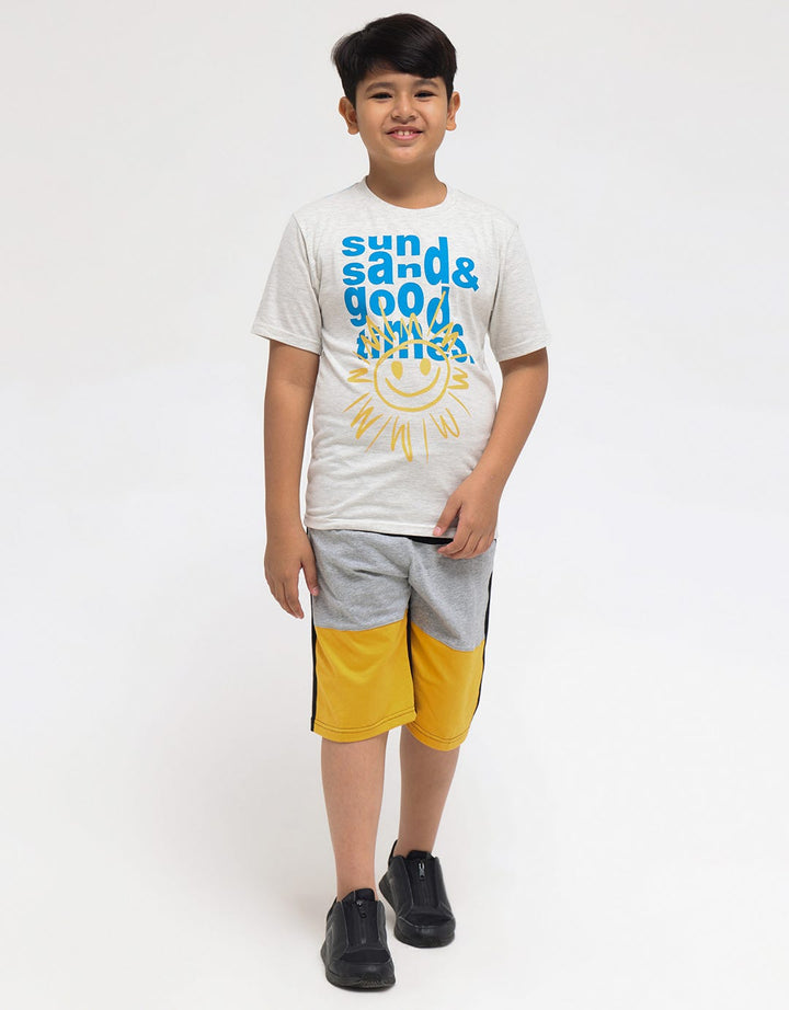 Nevada Short Pants Knit Color Block