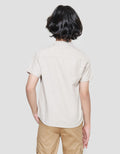 Little M Seasonal Cut N Sewn Oxford Kemeja Anak Laki-Laki