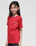Nevada Short Sleeve T-Shirt With Pocket Embro Cat