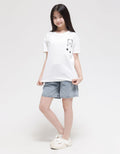 Nevada Short Sleeve T-Shirt With Pocket Embro Bear