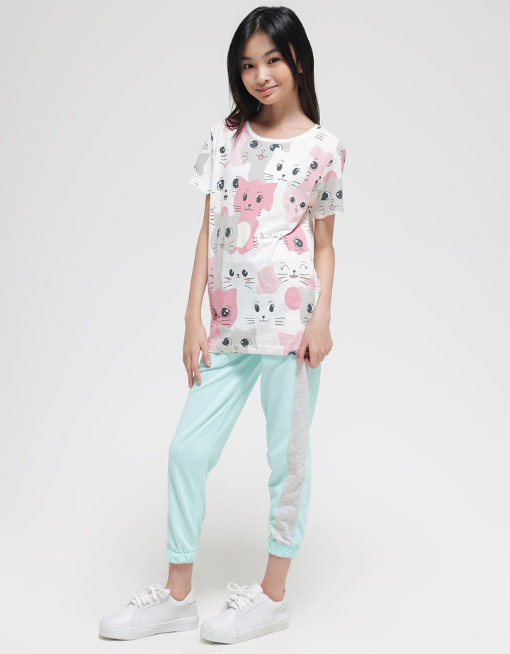 Nevada Chase Dream Print Jogger Anak Perempuan