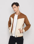 d&f Cut Sewn Jaket Varsity Pria
