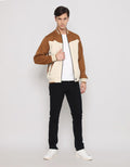 d&f Cut Sewn Jaket Varsity Pria