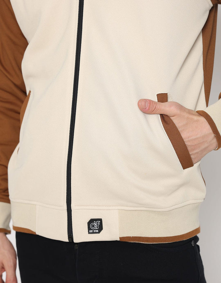 d&f Cut Sewn Jaket Varsity Pria