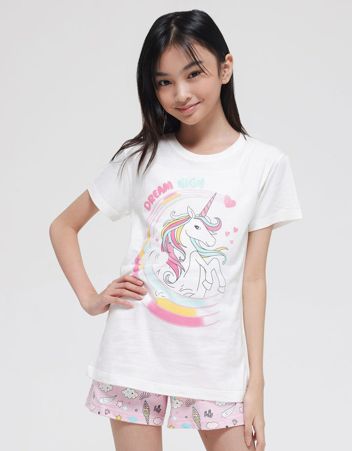Aero Dream High Unicorn Girls T-shirt