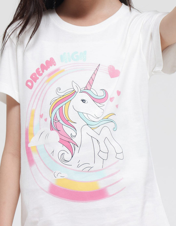 Aero Dream High Unicorn Girls T-shirt