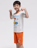 Little M Set T-Shirt Tiger Surfing