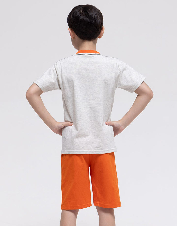 Little M Set T-Shirt Tiger Surfing