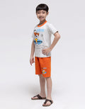 Little M Set T-Shirt Tiger Surfing