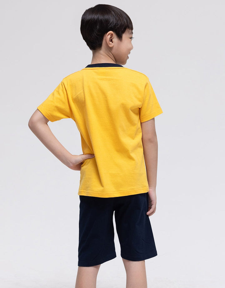 Little M Set T-Shirt Tiger Lets Go On Adventur