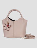 Bellezza Flower Detail Hand Bag Wanita